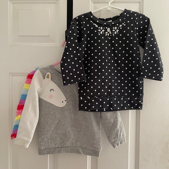 Carter’s 2T Girls Sweatshirts (set of 2 shirts) - Picture 12 of 13